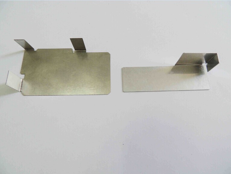 五金冲压马口铁散热片横放图